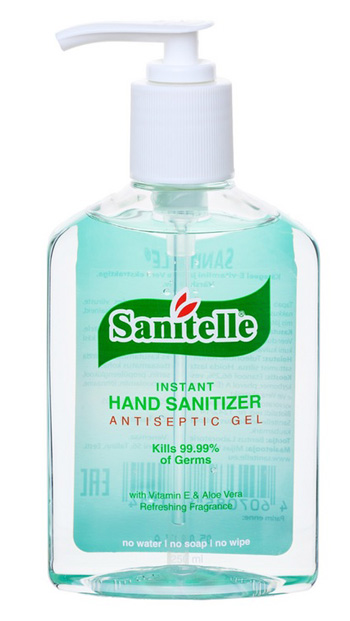 SANITELLE 0250E GEL 250ML