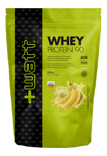 WHEY PROTEIN 90 BANANA750G DOY