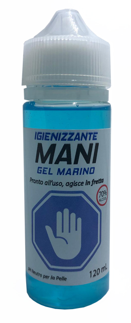 IGIENIZZANTE MANI GEL MARINO