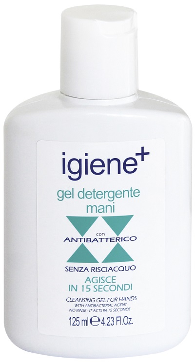 IGIENE+ GEL DET MANI S/RI125ML