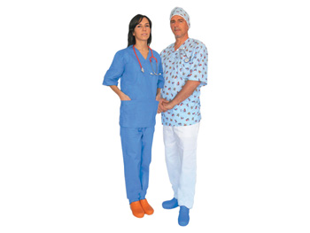 CASACCA COTONE AZZURRA L