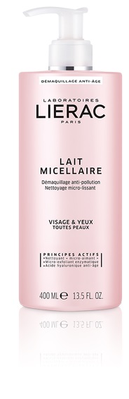 LIERAC LATTE MICELLARE 400ML