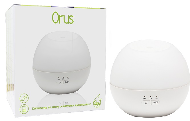 ORUS DIFFUSORE ULTRASUONI BATT