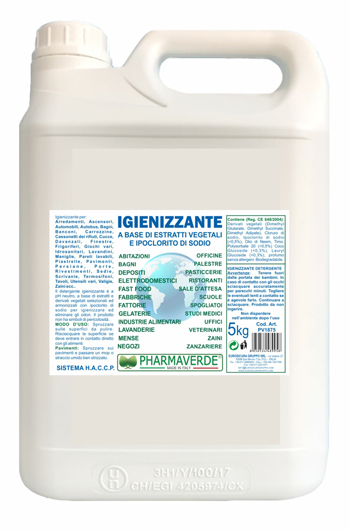 PHARMAVERDE IGIENIZZANTE 5KG