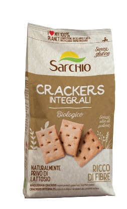 SARCHIO CRACKERS INTEGRALI180G