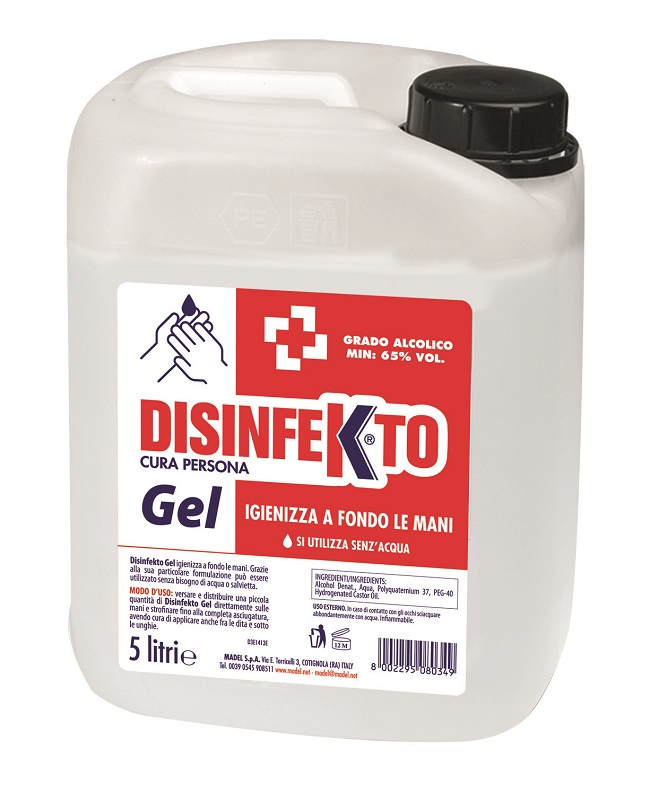 DISINFEKTO GEL MANI 5L