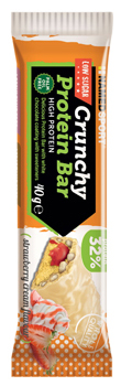 CRUNCHY PROTEINBAR STRAWB 40G