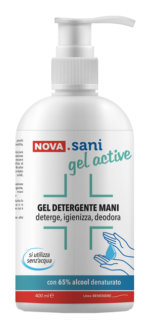 NOVA SANIGEL ACTIVE MANI 400ML