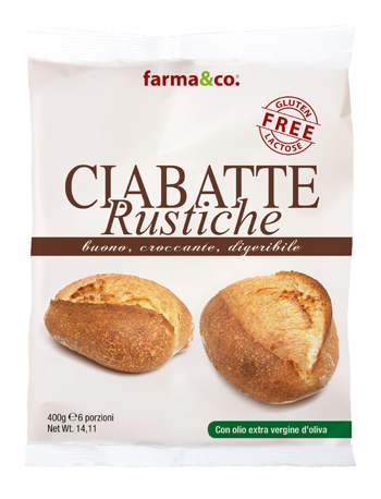 FARMA&CO CIABATTA RUSTICA 400G