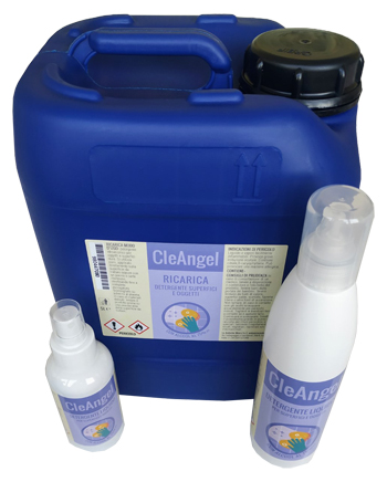 CLEANGEL DET LIQ SUP/OGG 250ML