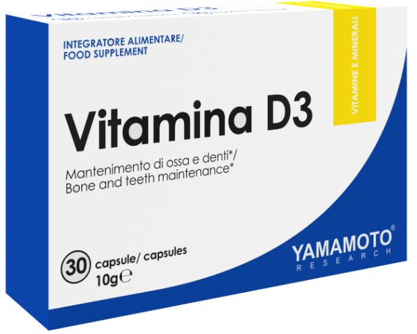 YAMAMOTO R VITAMINA D3 30CPS