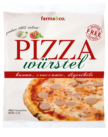 FARMA&CO PIZZA WURSTEL 390G