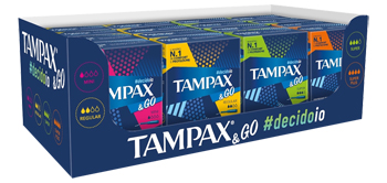 SRP TAMPAX & GO ESPOSITORE