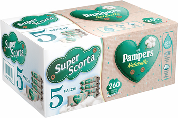 WIPES PAMPERS ACQ PURA 260PZ