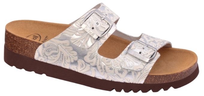 REGINA PRNLEA W WHITE/SILV 40