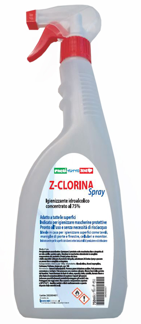 Z-CLORINA SPRAY 750ML