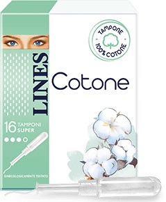 LINES COTONE TAMPONE SUPER 16P