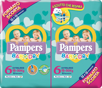 PAMPERS BD DUODWCT XL 30PZ