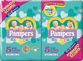 PAMPERS BD DUODWCT JUNIOR 34PZ