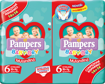 PAMPERS BD MUT DUO DWCT XL28PZ