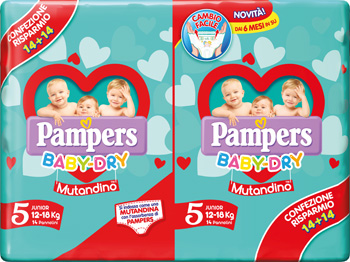 PAMPERS BD MUT DUO DWCT J 28PZ