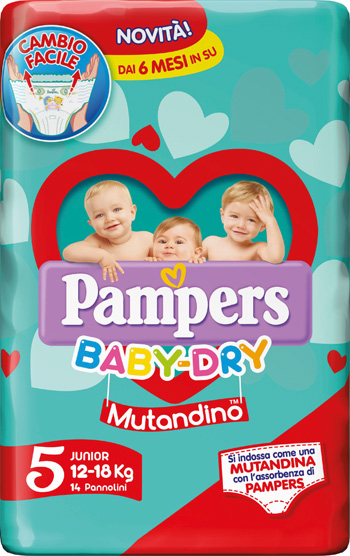 PAMPERS BD MUT JUNIOR S PACK14