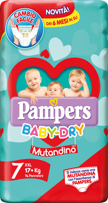 PAMPERS BD MUTANDA XXL 14PZ