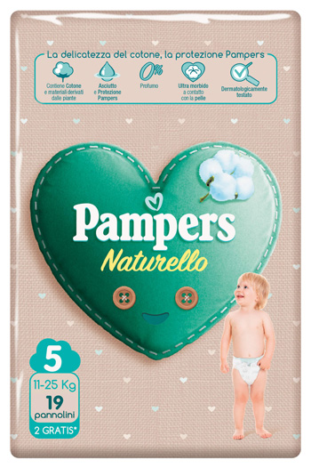 PAMPERS NATUR JUNIOR CP 17PZ+2