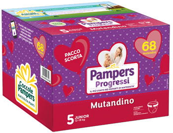 PAMPERS PROG MUT QUAD J 68PZ