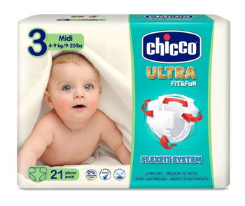 CH PANNOLINO ULTRA MIDI 21PZ CH PANNOLINO ULTRA MIDI 21PZ