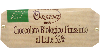 ORSINI TAVOLETTA BIO LATTE 32%