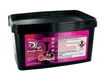 DT3 SUPER MIX RODENTICIDA1,5KG