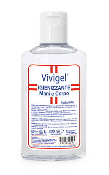 VIVIGEL IGIENIZZANTE 70% 200ML