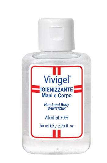 VIVIGEL IGIENIZZANTE 70% 80ML