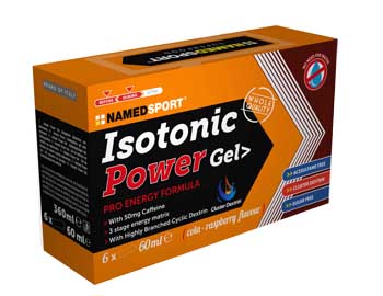 BOX ISOTONIC POWER GEL COLA-RA