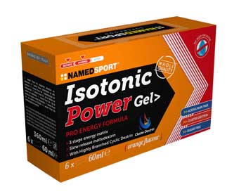 BOX ISOTONIC POWER GEL ORANGE