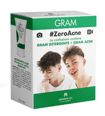 GRAM ZEROACNE DET 50ML+CR 50ML