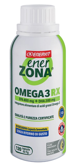 ENERZONA OMEGA 3 RX 120CPS