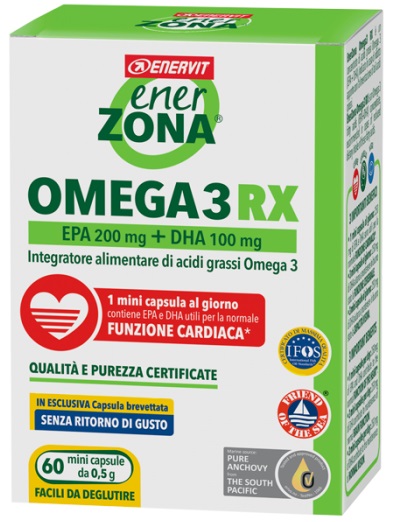 ENERZONA OMEGA 3 RX 60MINICAPS