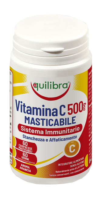 VITAMINA C 500MG MASTIC 60CPR