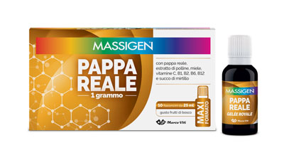 MASSIGEN PAPPA REALE 10FL 25ML