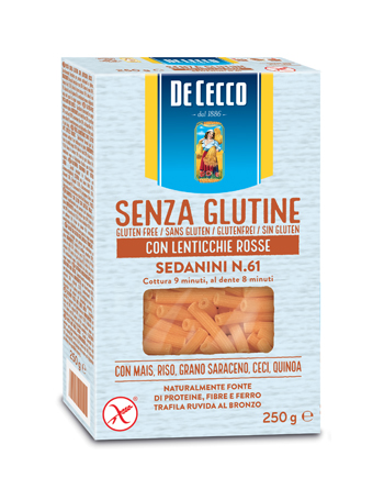 DE CECCO SEDANINI N61 LENT250G