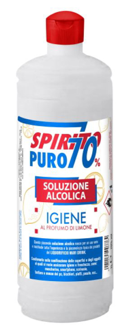 SPIRITO PURO SOL ALC 70 1000ML