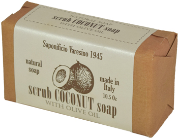 COCONUT SCRUB SOAP WITH OLIVE