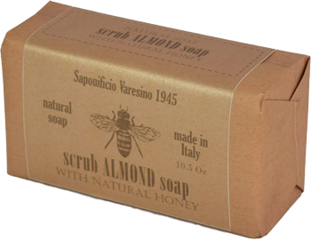 ALMOND SCRUB SOAP WITH HONEY