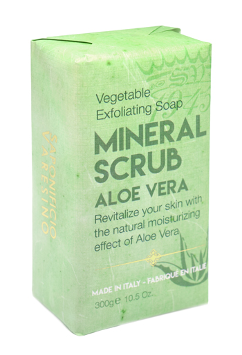 ALOE VERA MINERAL SCRUB SOAP