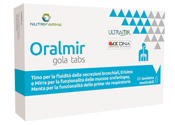 ORALMIR GOLA TABS 20CPR