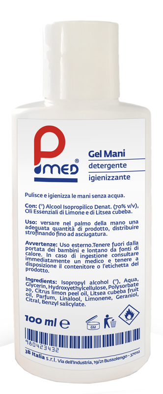 PMED GEL MANI DET IGIEN 100ML