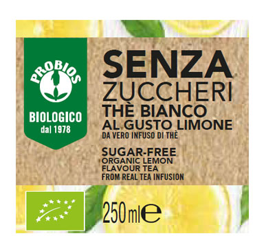 THE' BIANCO LIMONE S/ZUCC250ML