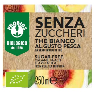 THE' BIANCO PESCA S/ZUCC 250ML